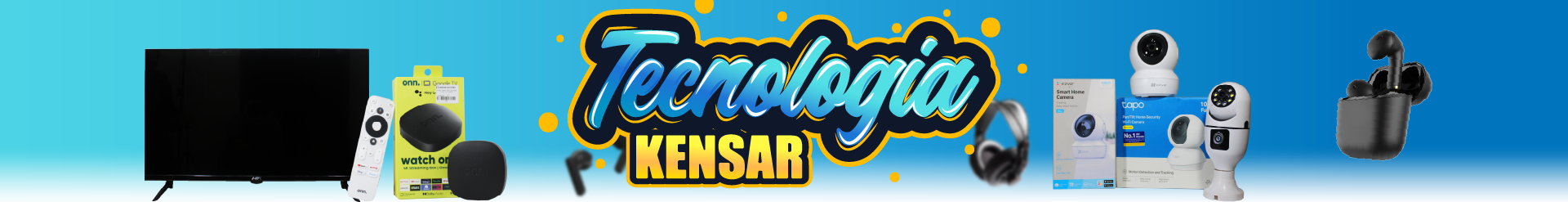 Banner de hogar Kensar Electronic